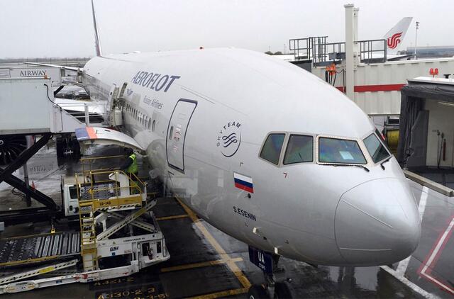 "Aeroflot" lėktuvas "Boeing 777