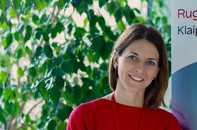 Goda Giedraitytė sakė, kad per septyniolika festivalio gyvavimo metų pagrindinė jo idėja ir misija išliko ta pati - pristatyti Klaipėdos publikai skirtingų žanrų šiuolaikinio meno formas ir tendencijas. Donato Bielkausko nuotr.