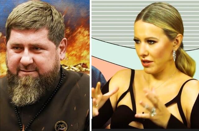 Ramzanas kadyrovas, Ksenija Sobčak