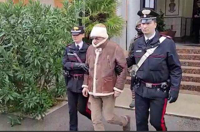 mirė Sicilijos mafijos bosas M. Messina Denaro