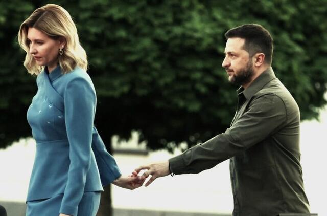 Olena Zelenska, Volodymyras Zelenskis