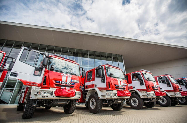 Ugniagesiams bus perduota nauja technika