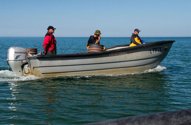 PRIORITETAI. NKŽVVG labiausiai kaip į paramos gavėjus orientuojasi į priekrantės žvejus. Egidijaus JANKAUSKO nuotr.