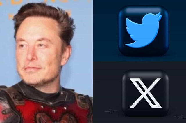 Socialinio tinklo X vertė per metus sumažėjo perpus