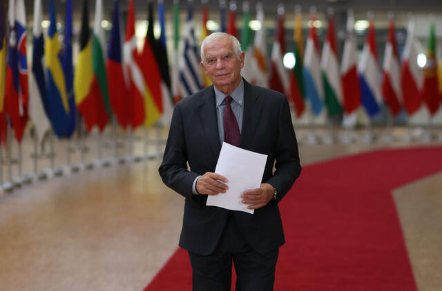 J. Borrellis: geriausias būdas užtikrinti Izraelio saugumą – įkurti Palestinos valstybę