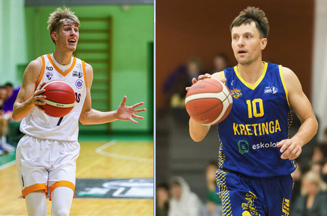 AKISTATA. Šį sezoną „Neptūnas-Akvaservis“ ir „Kretinga“ tarpusavyje kausis pirmą kartą. NKL nuotr.