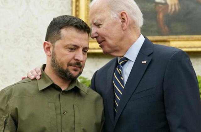 Volodymyras Zelenskis, Joe Bidenas