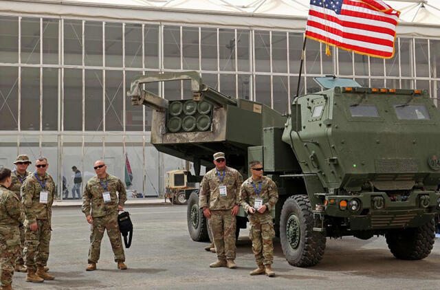 JAV perdavė paskutinį Ukrainai skirtos oficialios karinės pagalbos paketą