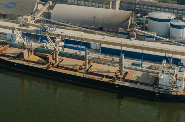GALIMYBĖS. Įgyvendinus trąšų terminalo transformaciją, kompanijoje „Bega“ buvo išplėstos galimybės Lietuvos grūdų ir kitų žemės ūkio produktų eksportui. 