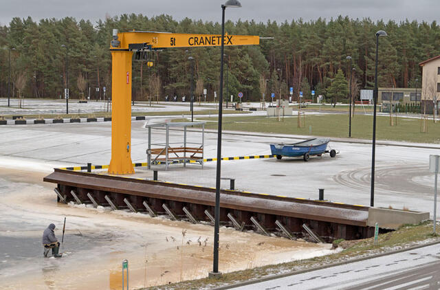 KOL KAS Šventosios jūrų uostas tik toks. Didžiojo šio uosto atstatymo projekto su molais neatsisakoma, bet greičiausiai bus pasirinktas paprastesnis jo variantas. Vitos JUREVIČIENĖS nuotr.