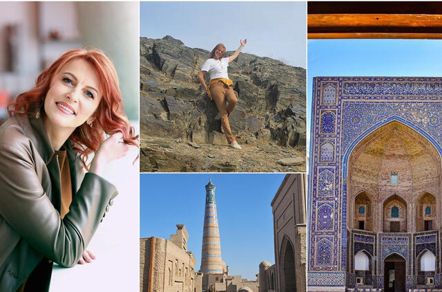 Ingridos Pociutės kelionės akimirkos Uzbekistane