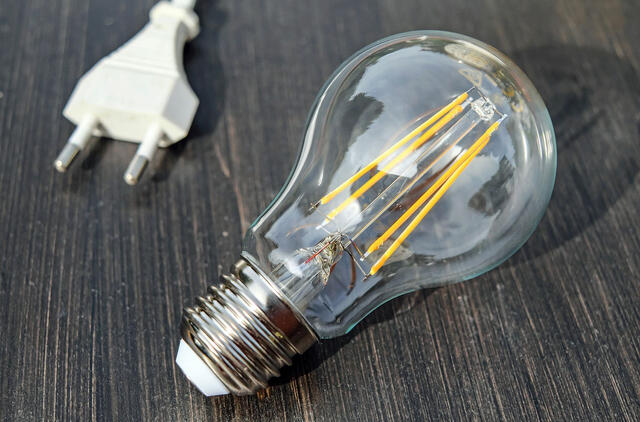 Visuomeninės elektros kainos nuo balandžio mažėja 2–3 proc.