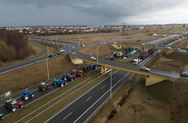 Lenkijos ūkininkų blokada