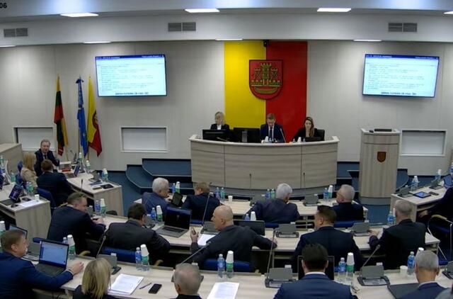 Klaipėdos miesto tarybos posėdis