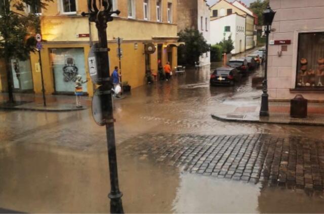 Lietus Klaipėdoje