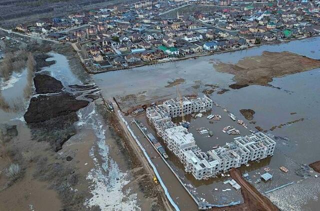 Potvyniai Rusijoje