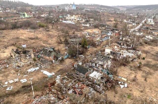 Griuvėsiai Ukrainoje