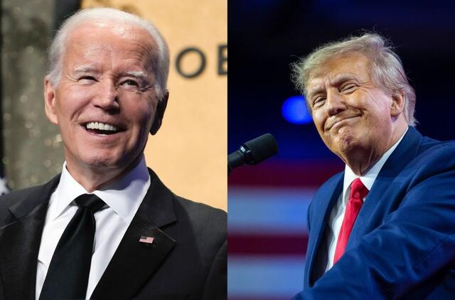 Joe Bidenas Ir Donaldas Trumpas Sutarė Susitikti 90 Minučių Trukmės ...