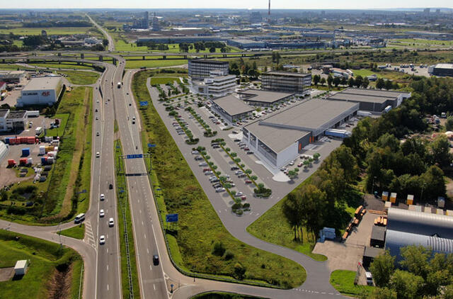 INVESTICIJOS. Pirmajame „Jūros miesto“ statybos projekto etape investicijos sudarys apie 12 milijonų eurų. „Antai group“ nuotr.