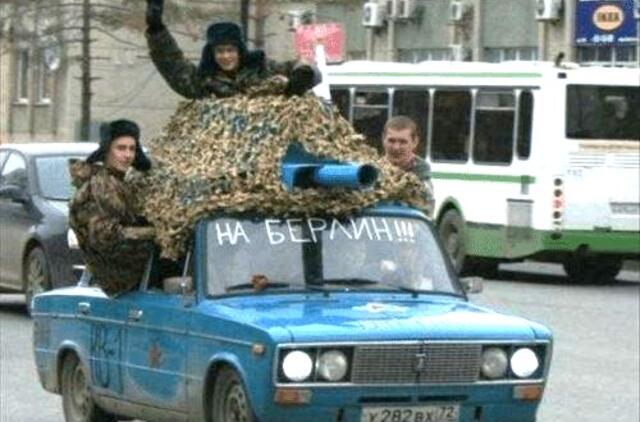 Rusų vatnykai atakuoja Berlyną