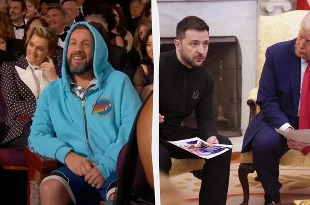 zelenskis, adamas sandleris, apdovanojimai, donaldas trumpas