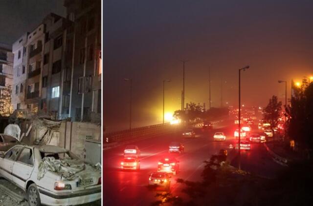 Izraelio kariuomenė patvirtino smogusi Teherano branduolinės programos objektams. 