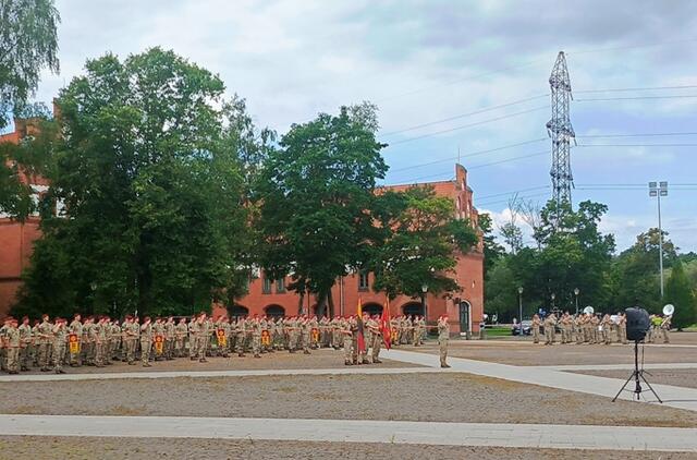 Savanorių vado pasikeitimo ceremonija