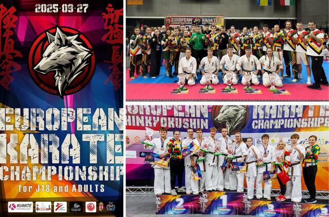 Vengrijoje skambėjo Klaipėdos vardas: iš Europos čempionato - su visų spalvų medaliais  