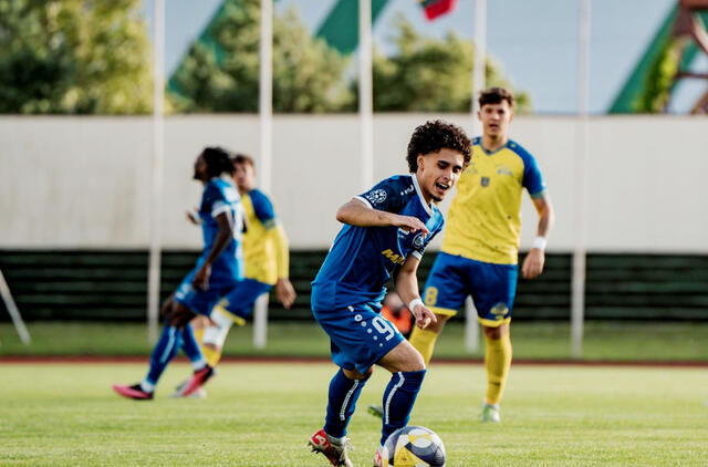 „Neptūno“ futbolininkų kilimas į viršų 