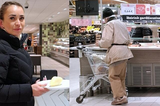 Jautrus jaunos moters poelgis