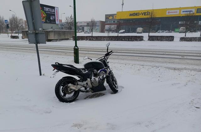 Motociklas žiemą