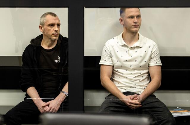 Kauno apygardos teisme nagrinėjama Adolfo Ramanausko-Vanago paminklo išniekinimo byla. ELTA  Aurimas Barkauskas