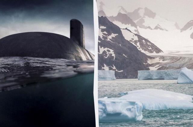 Antarktidoje po anomalijų struktūrų aptikimo dingo povandeninis laivas