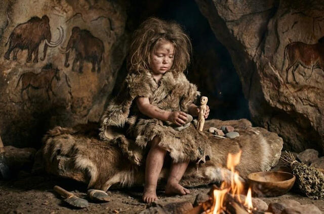 Trejų metų mergaitė urve išgulėjo 11 tūkstančių metų