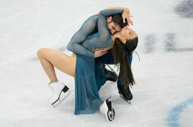 Laurence Fournier Beaudry ir Guillaume‘as Cizeronas 