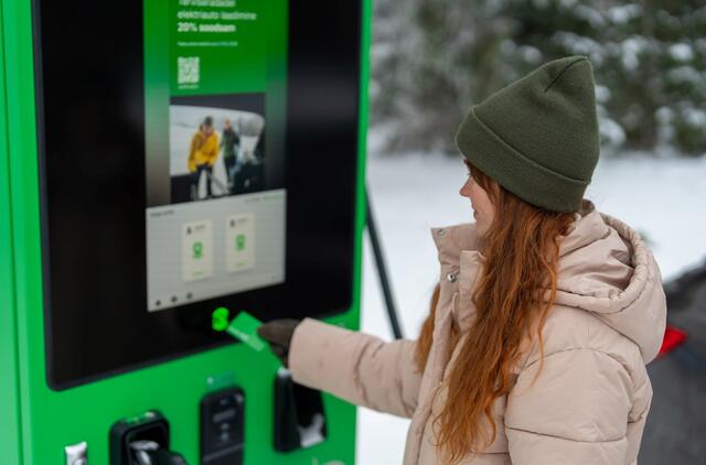 Elektromobilių įkrovimo stotelė