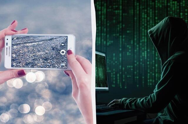 Nuotraukos ir ekrano kopijos telefone gali tapti tikra laimė piktadariams