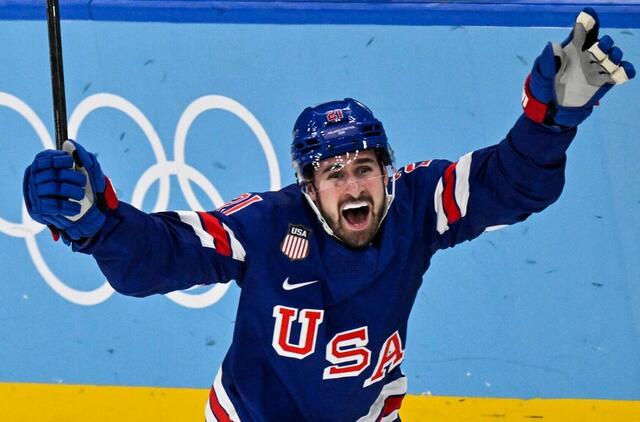 JAV ledo ritulininkai žengė į pusfinalį