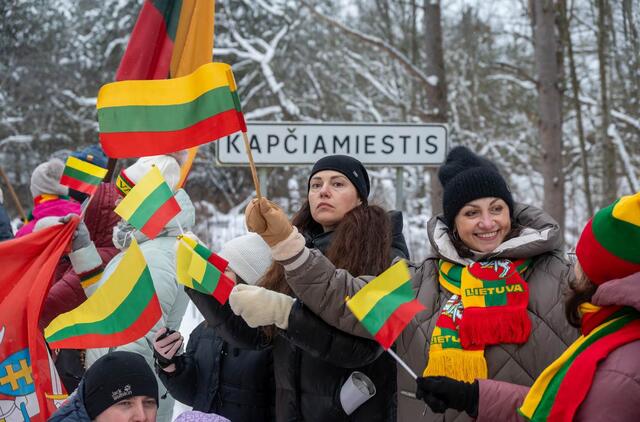 Protestas Kapčiamiestyje