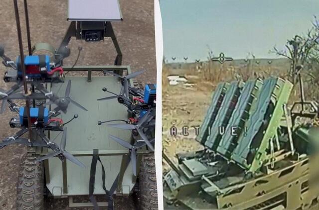 Kariniai robotai Ukrainoje