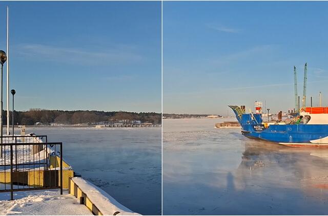 Garuojančios Kuršių marios