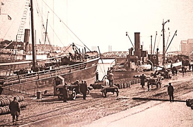 Liepojos uostas 1941 metais