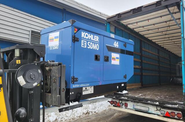 Lietuvos įmonių skirta energetikos įranga sėkmingai pasiekė Ukrainą