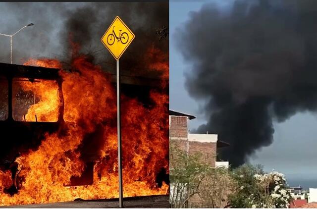 Narkokartelio riaušės Meksikoje