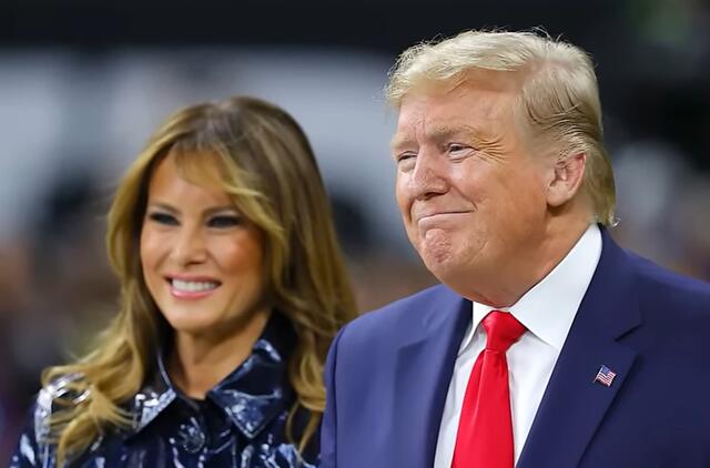 Melania ir Donaldas Trump