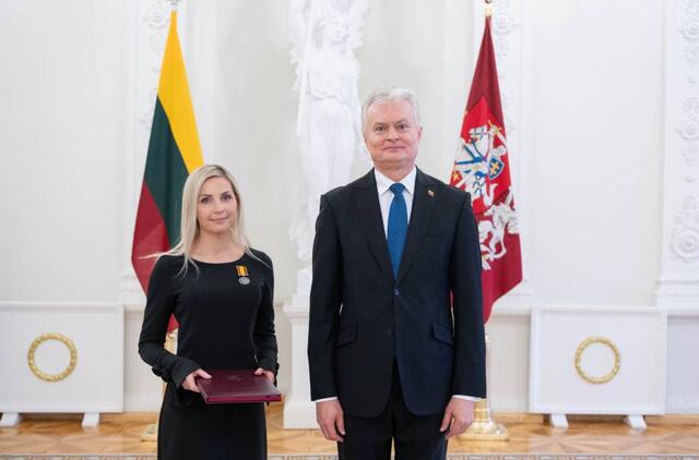 Natalja Kavaliauskienė, apdovanojimas, prezidentas