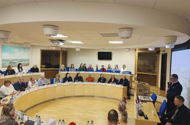 Saulkrastų savivaldybės delegacija domėjosi mūsų kurorto gyvenimu