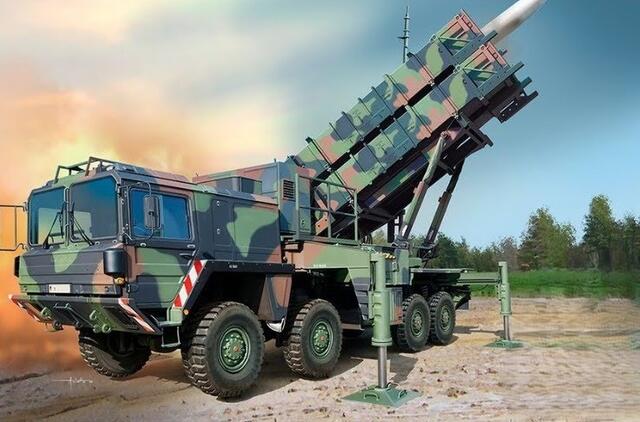 JAV gamybos priešlėktuvinės gynybos sistema „Patriot“