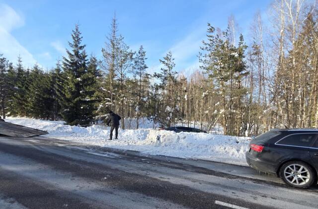 Pabėgo iš įvykio vietos