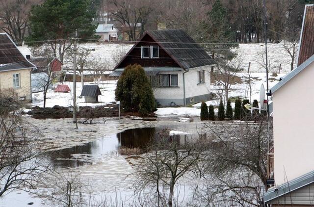 Potvynis Kauno rajone